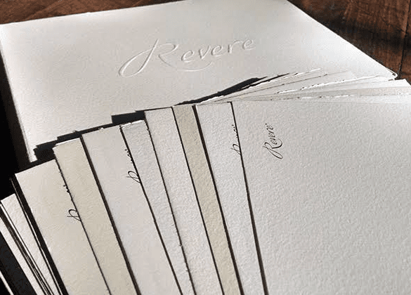 Heavyweight Cotton Letterpress Paper
